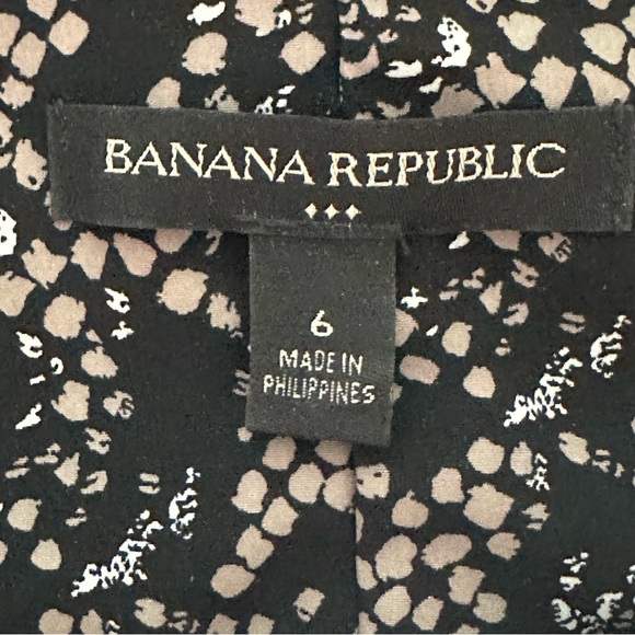 Banana Republic Factory Halter Style Jumpsuit.  Animal Print. Size 6. Like New. - Picture 6 of 15